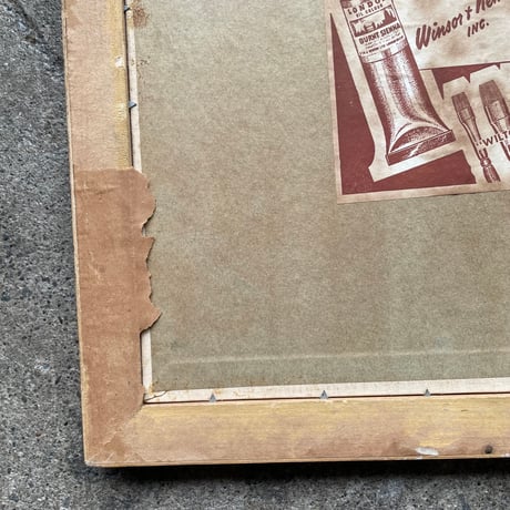 -1960’s YALE ブルドッグ 額装