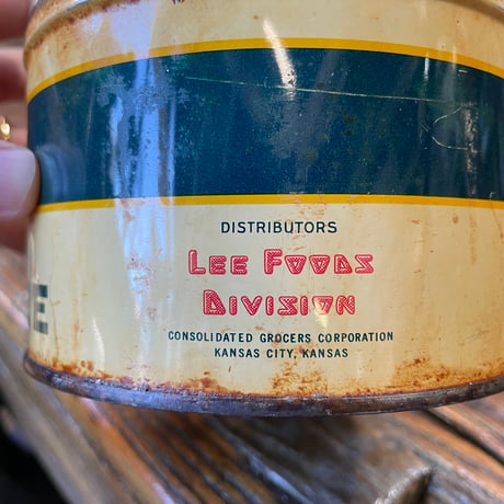 1950’s Lee コーヒー缶