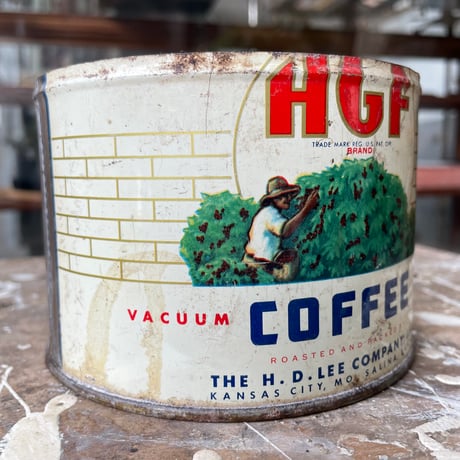 1940’s HGF Lee コーヒー缶