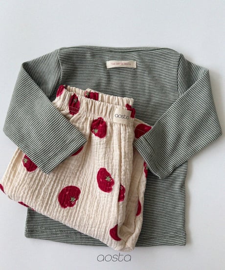 42[予約]Aosta boat neck t