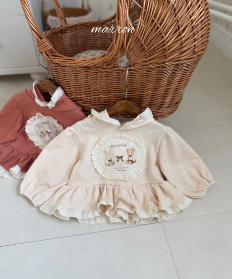 13[予約]marron toto hood shirt(XS-L)