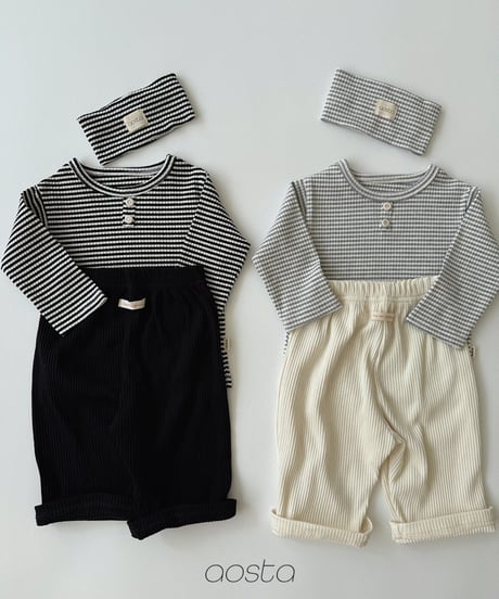 32[予約]Aosta butter pants
