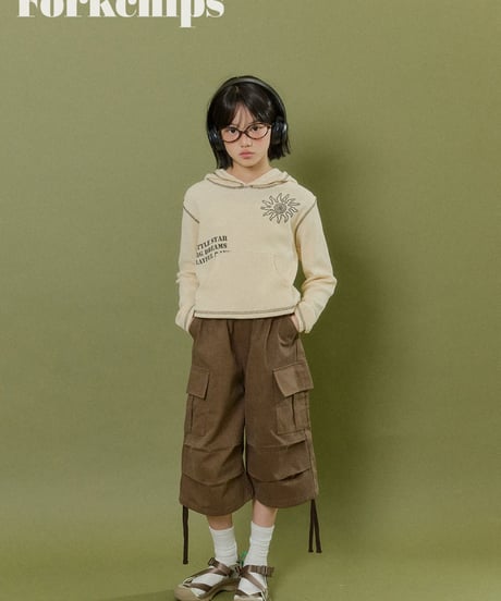 25[予約]FORKCHIPS flow bermuda pants