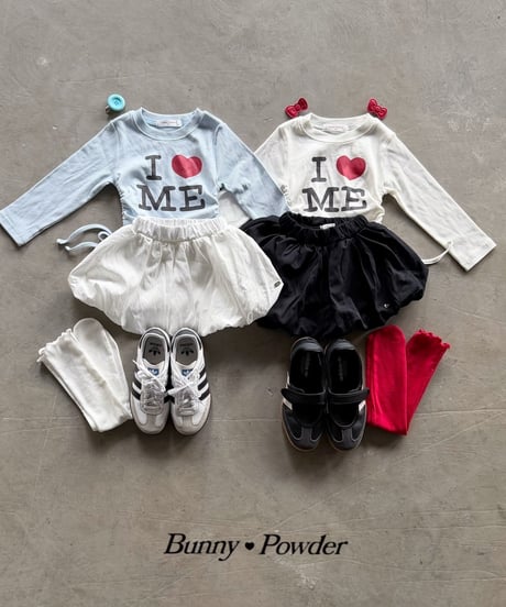 72[予約]bunny powder kiki ribbon pin set