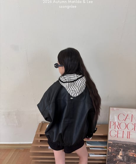 88[予約]matilda&lee leather blouson