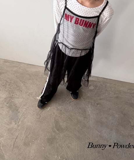 63[予約]bunny powder pippi dress