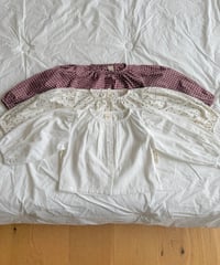 44[予約]ninibello hazel puff blouse