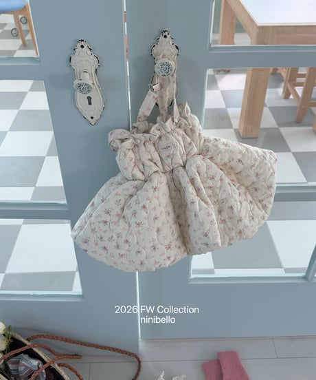 53[予約]ninibello picnic quilting dress