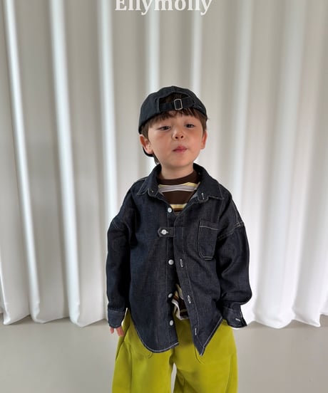 27[予約]ELLYMOLLY non fade bijou shirt