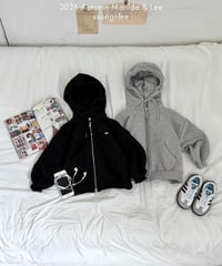 80[予約]matilda&lee 2way hood zip-up