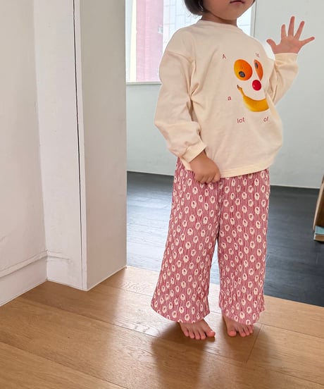 1[予約]nightbebe single bloom pants
