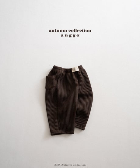 13[予約]anggo pompom pants