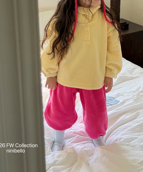 22[予約]ninibello teletubbies fleece hoodie