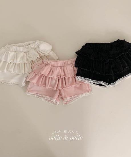 19[予約]petit&petit bodri cancan pants