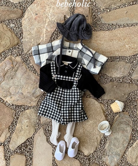 49[予約]bebeholic ako suspender pants