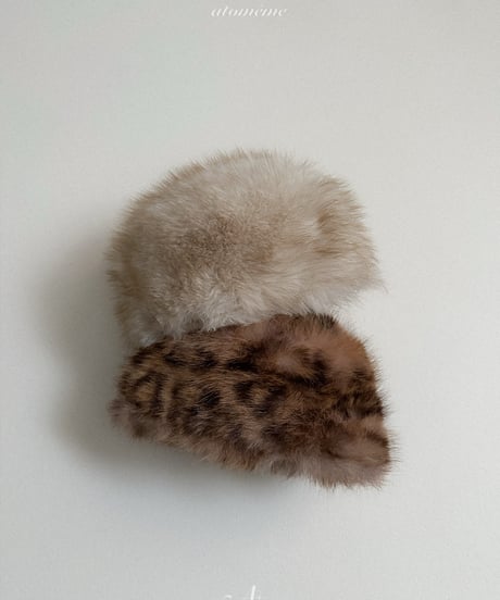 45[予約]atomeme fur busket hat