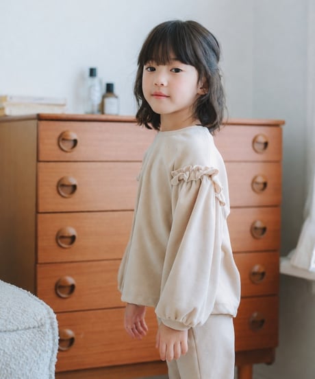 13[予約]mon Atelier mimi velour set