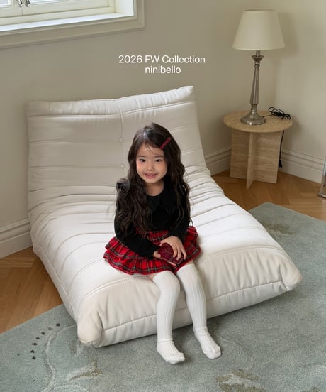 7[予約]ninibello mariel polo shirt(12m-2XL)