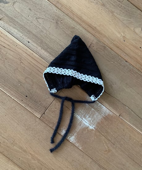 11[予約]bebeholic cable knit bonnet