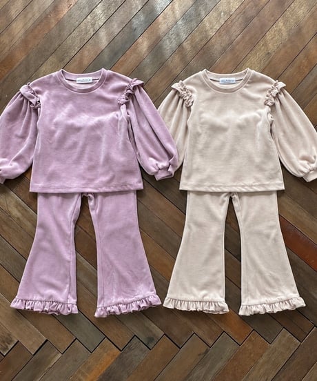 13[予約]mon Atelier mimi velour set