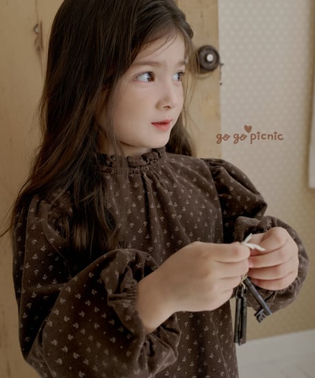 2[予約]go go picnic noel blouse