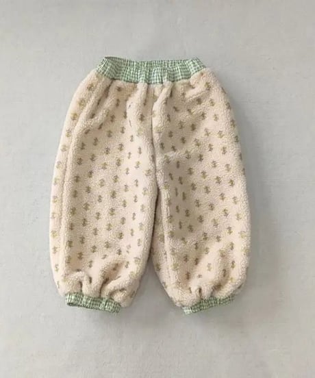 67[予約]aiai petit flower tumble pants