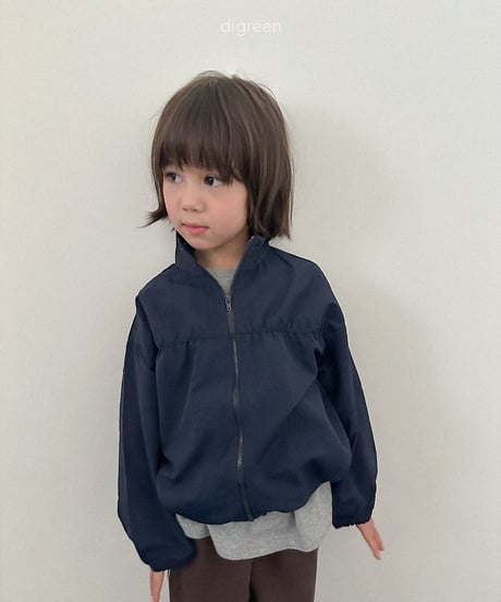 5[予約]digreen rib windbreaker