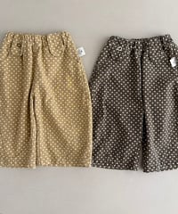 6[予約]ololala dot ballon pants