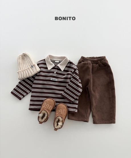 25[予約]bonito corduroy brushed pants