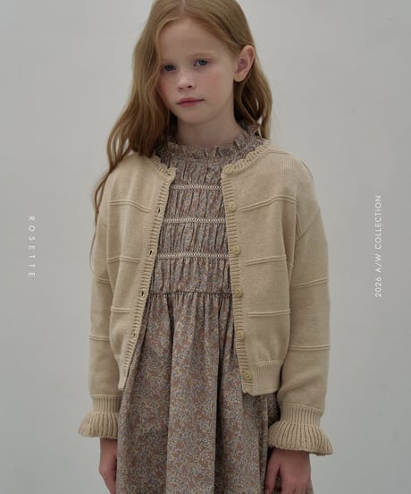 34[予約]ROSETTE kate knit cardigan