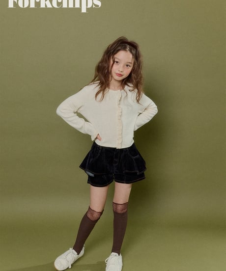 6[予約]FORKCHIPS wave cardigan