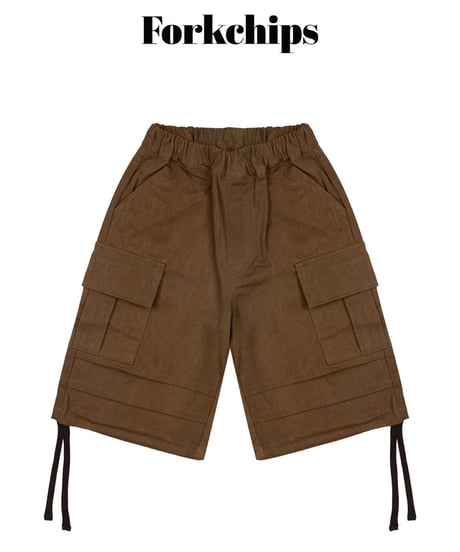 25[予約]FORKCHIPS flow bermuda pants