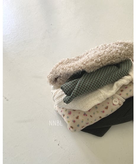 9[予約]nunubiel check t-shirt