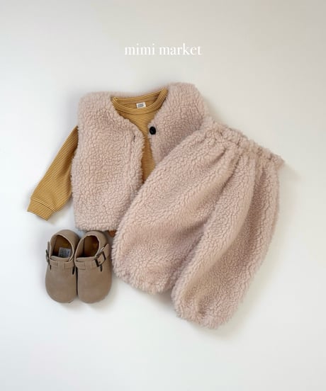 34[予約]mimi market poodle pants