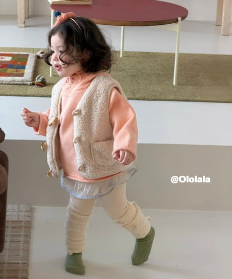 41[予約]ololala bell hood knit
