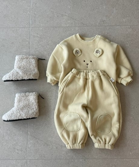 28[予約]ololala spiky fleece set up