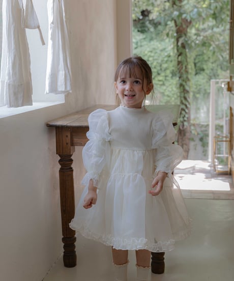 46[予約]OREN severin organza dress