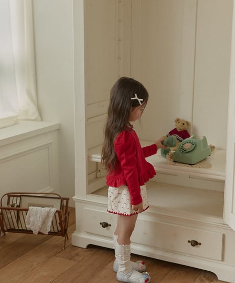 5[予約]berryberry sappun frill cardigan