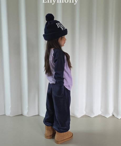 23[予約]ELLYMOLLY velo border jogger pants