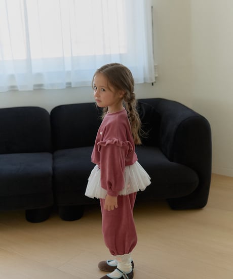 12[予約]berryberry luna velour set
