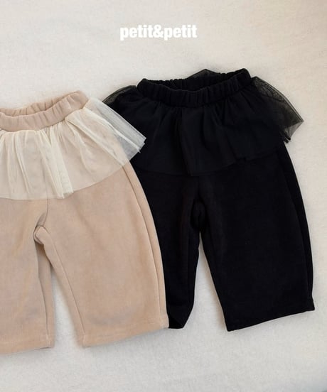 34[予約]petit&petit charmant pants