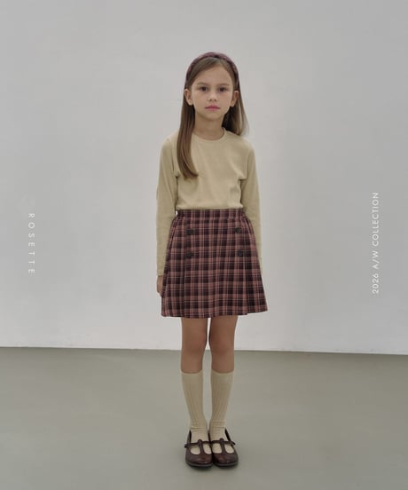 25[予約]ROSETTE duel skirt