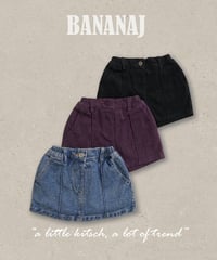 31[予約]BANANAJ fella skirt