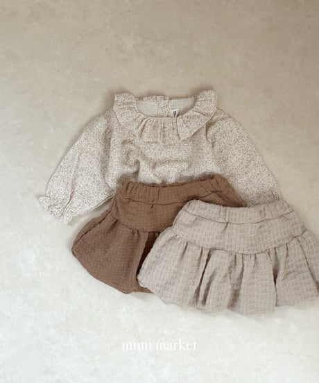 23[予約]mimi market knit balloon skirt