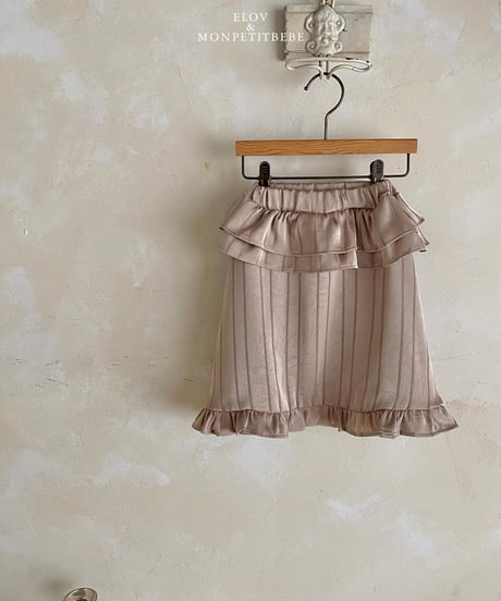 18[予約]elov&monpetitbebe creamy skirt