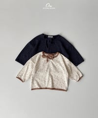 6[予約]onu flower ribbon tee