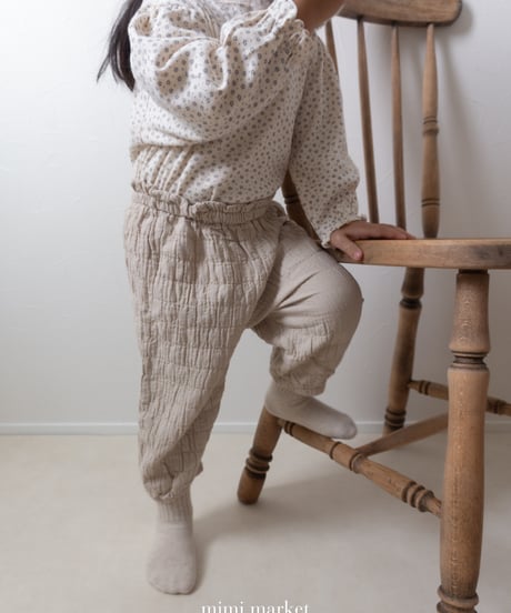 12[予約]mimi market ningbo pants
