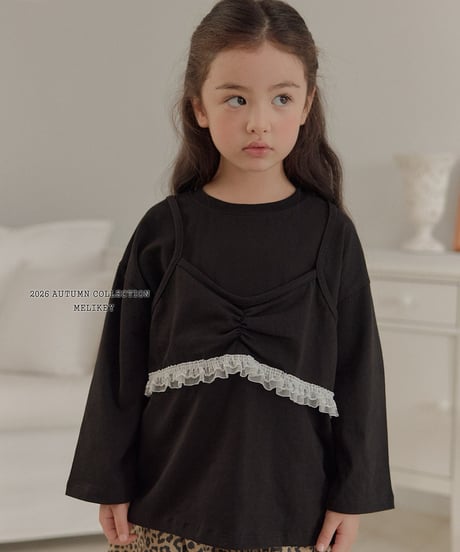10[予約]melikey layered t