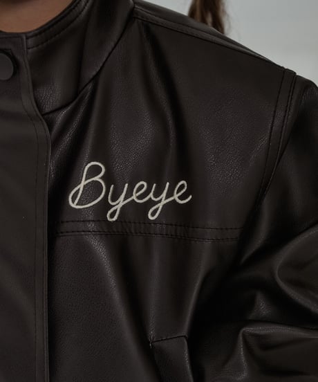 16[予約]momoann leather jacket