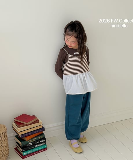 11[予約]ninibello tammy stripe bustier